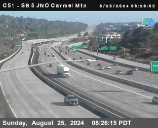 SB 5 at Carmel Mountain Rd.