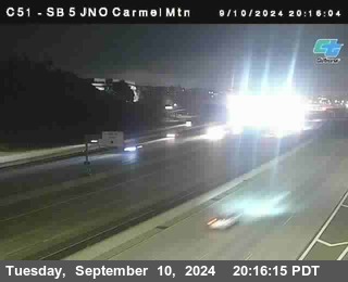 SB 5 at Carmel Mountain Rd.