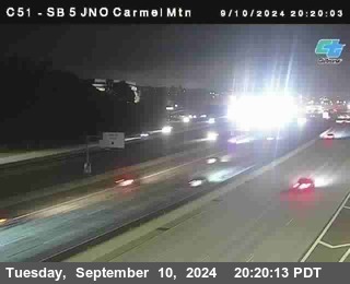 SB 5 at Carmel Mountain Rd.