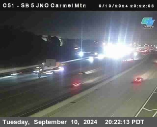 SB 5 at Carmel Mountain Rd.