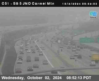 SB 5 at Carmel Mountain Rd.