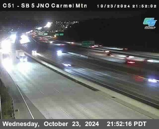 SB 5 at Carmel Mountain Rd.