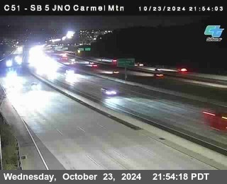 SB 5 at Carmel Mountain Rd.