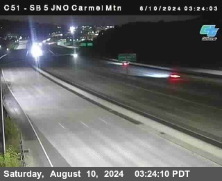 SB 5 at Carmel Mountain Rd.