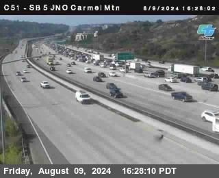 SB 5 at Carmel Mountain Rd.