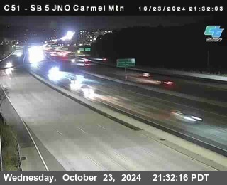 SB 5 at Carmel Mountain Rd.