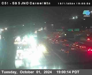 SB 5 at Carmel Mountain Rd.