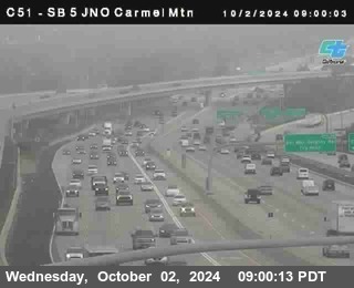 SB 5 at Carmel Mountain Rd.