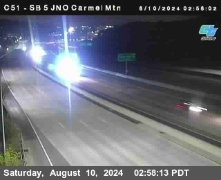 SB 5 at Carmel Mountain Rd.