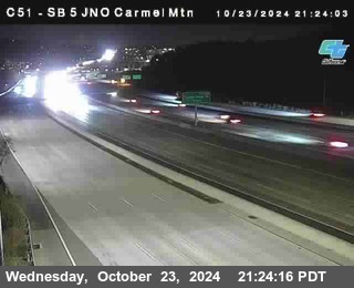 SB 5 at Carmel Mountain Rd.