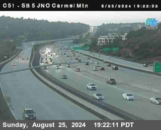 SB 5 at Carmel Mountain Rd.