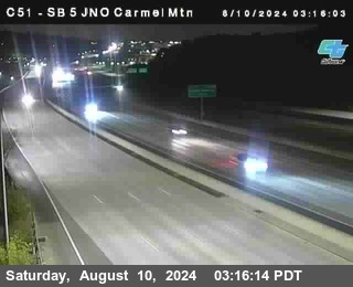 SB 5 at Carmel Mountain Rd.