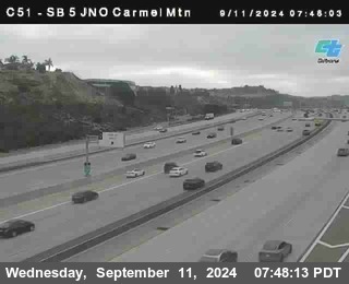 SB 5 at Carmel Mountain Rd.