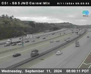 SB 5 at Carmel Mountain Rd.