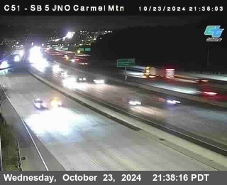 SB 5 at Carmel Mountain Rd.