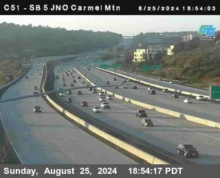 SB 5 at Carmel Mountain Rd.