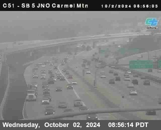 SB 5 at Carmel Mountain Rd.