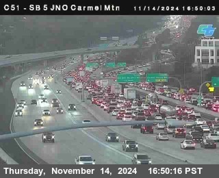 SB 5 at Carmel Mountain Rd.