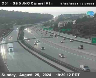 SB 5 at Carmel Mountain Rd.