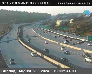 SB 5 at Carmel Mountain Rd.