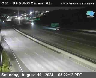 SB 5 at Carmel Mountain Rd.