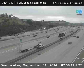 SB 5 at Carmel Mountain Rd.