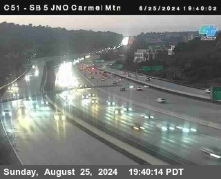 SB 5 at Carmel Mountain Rd.