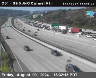 SB 5 at Carmel Mountain Rd.