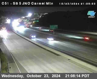 SB 5 at Carmel Mountain Rd.