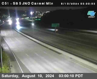 SB 5 at Carmel Mountain Rd.