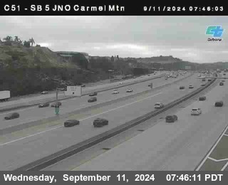 SB 5 at Carmel Mountain Rd.