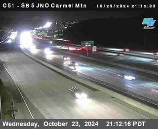 SB 5 at Carmel Mountain Rd.