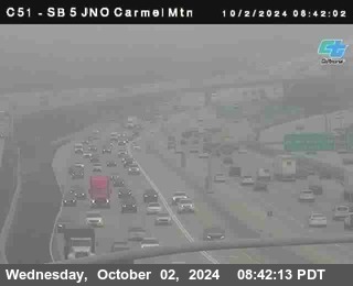 SB 5 at Carmel Mountain Rd.