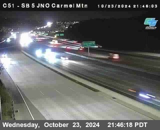 SB 5 at Carmel Mountain Rd.