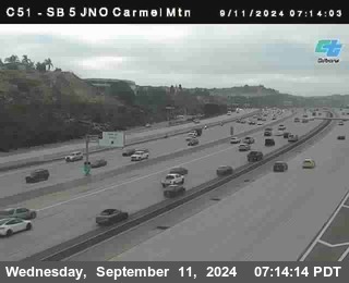 SB 5 at Carmel Mountain Rd.