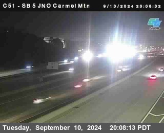 SB 5 at Carmel Mountain Rd.