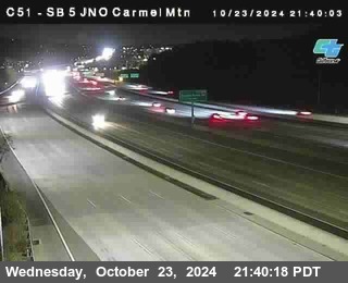 SB 5 at Carmel Mountain Rd.