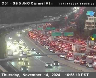 SB 5 at Carmel Mountain Rd.