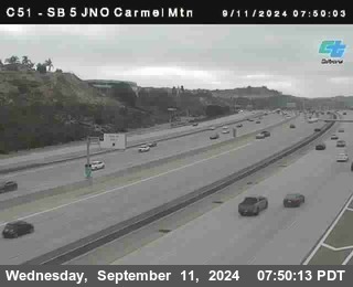 SB 5 at Carmel Mountain Rd.