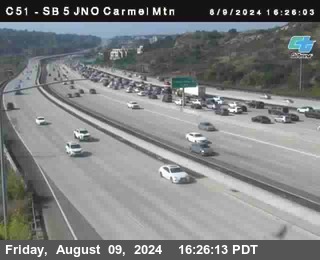 SB 5 at Carmel Mountain Rd.