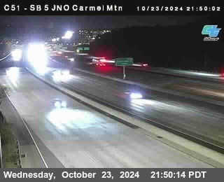 SB 5 at Carmel Mountain Rd.