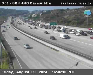 SB 5 at Carmel Mountain Rd.