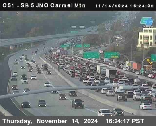 SB 5 at Carmel Mountain Rd.