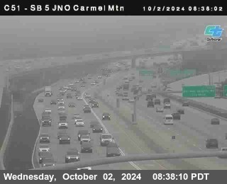 SB 5 at Carmel Mountain Rd.