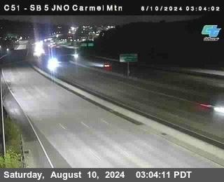 SB 5 at Carmel Mountain Rd.