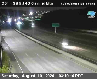 SB 5 at Carmel Mountain Rd.