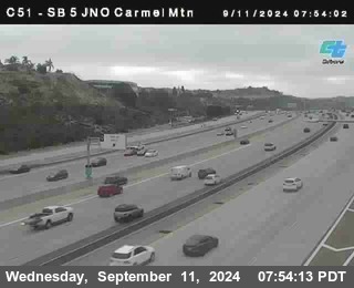 SB 5 at Carmel Mountain Rd.