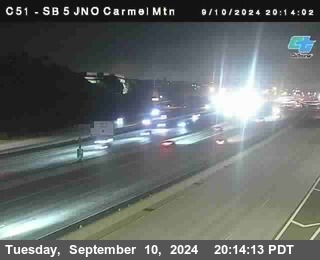 SB 5 at Carmel Mountain Rd.