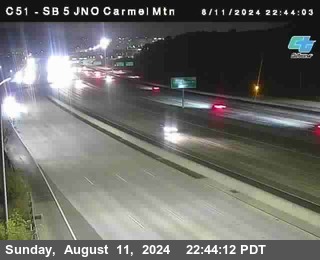 SB 5 at Carmel Mountain Rd.