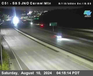 SB 5 at Carmel Mountain Rd.